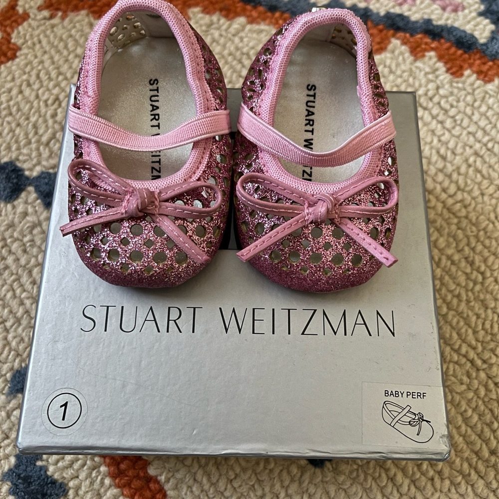 NIB Girls Slippers Glitter
